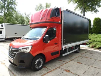 Renault Master skrzynia plandeka 10 palet 165KM 404696 - przod lewy
