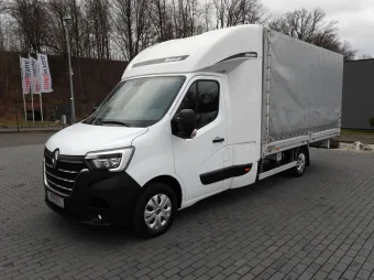 Renault Master skrzynia plandeka 8 palet 165KM 593824 - przod lewy