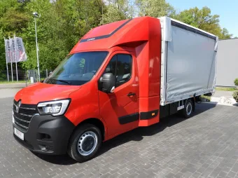 Renault Master skrzynia plandeka 8 palet 165KM 754052 - przod lewy