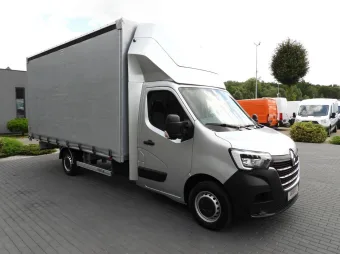 Renault Master skrzynia plandeka 10 palet 165KM 071422 - przod prawy