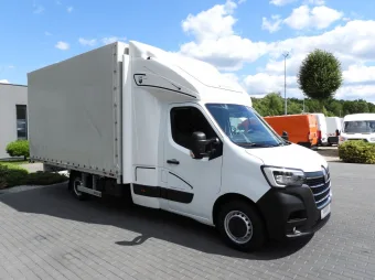Renault Master skrzynia plandeka 10 palet 165KM 130368 - przod prawy