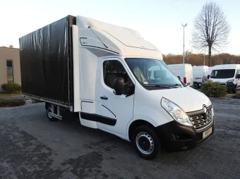 Renault Master skrzynia plandeka 10 palet 170KM 337511 - przod prawy