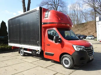 Renault Master skrzynia plandeka 10 palet 165KM 594417 - przod prawy