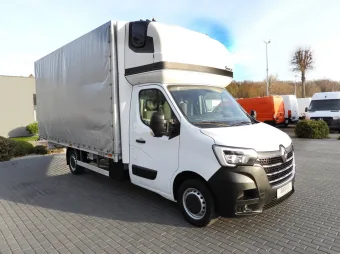 Renault Master skrzynia plandeka 10 palet 165KM 604506 - przod prawy