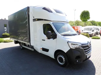 Renault Master skrzynia plandeka 10 palet 165KM 799350 - przod prawy