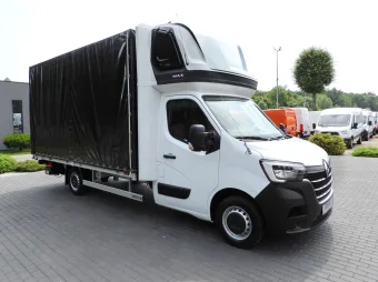 Renault Master skrzynia plandeka 10 palet 165KM 940813 - przod prawy