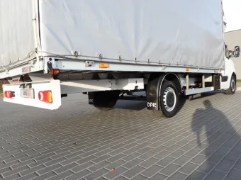 Renault Master skrzynia plandeka 10 palet 165KM 604506 - rama