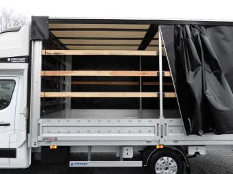 Renault Master skrzynia plandeka 10 palet 165KM 014916 - siedzenia