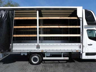 Renault Master skrzynia plandeka 10 palet 165KM 540793 - siedzenia