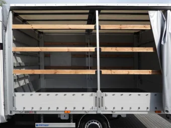 Renault Master skrzynia plandeka 10 palet 165KM 553225 - siedzenia