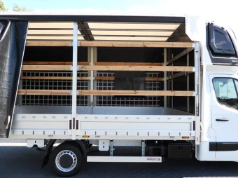 Renault Master skrzynia plandeka 10 palet 165KM 685432 - siedzenia