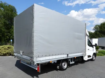 Renault Master skrzynia plandeka 10 palet 170KM 081555 - tyl