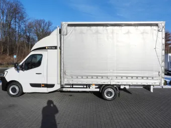 Renault Master skrzynia plandeka 10 palet 165KM 224009 - tyl