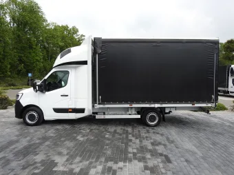 Renault Master skrzynia plandeka 10 palet 165KM 363110 - tyl