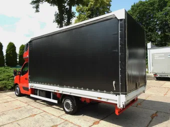 Renault Master skrzynia plandeka 10 palet 165KM 404696 - tyl