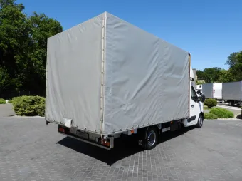 Renault Master skrzynia plandeka 10 palet 165KM 414028 - tyl
