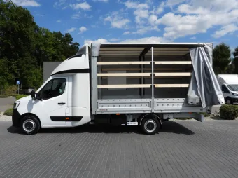 Renault Master skrzynia plandeka 8 palet 165KM 414173 - tyl