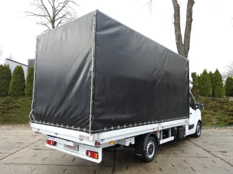 Renault Master skrzynia plandeka 10 palet 165KM 537250 - tyl