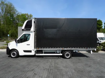 Renault Master skrzynia plandeka 10 palet 165KM 540793 - tyl
