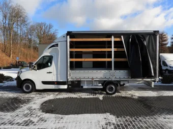 Renault Master skrzynia plandeka 9 palet 165KM 541688 - tyl