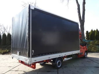 Renault Master skrzynia plandeka 10 palet 165KM 594417 - tyl