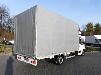 Renault Master skrzynia plandeka 10 palet 165KM 604506 - tyl