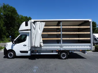 Renault Master skrzynia plandeka 10 palet 165KM 634441 - tyl