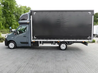 Renault Master skrzynia plandeka 10 palet 165KM 755733 - tyl