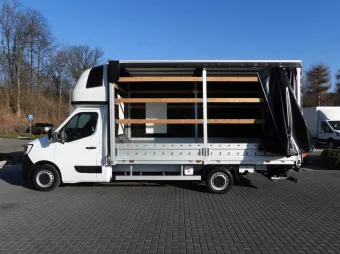 Renault Master skrzynia plandeka 9 palet 165KM 755969 - tyl