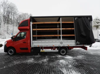 Renault Master skrzynia plandeka 10 palet 165KM 756960 - tyl