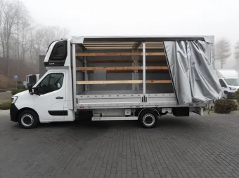 Renault Master skrzynia plandeka 10 palet 165KM 798766 - tyl