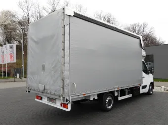 Renault Master skrzynia plandeka 10 palet 165KM 027648 - tyl zabudowy