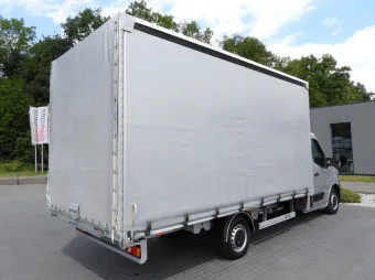 Renault Master skrzynia plandeka 10 palet 165KM 071422 - tyl zabudowy