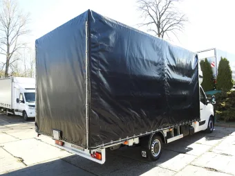 Renault Master skrzynia plandeka 10 palet 165KM 088722 - tyl zabudowy