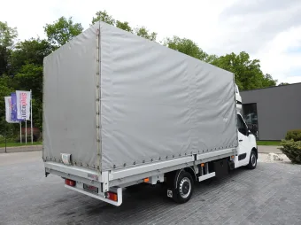 Renault Master skrzynia plandeka 10 palet 165KM 106876 - tyl zabudowy
