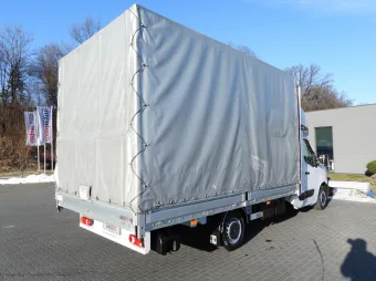 Renault Master skrzynia plandeka 10 palet 165KM 224009 - tyl zabudowy