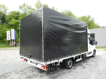 Renault Master skrzynia plandeka 10 palet 165KM 363110 - tyl zabudowy