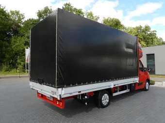 Renault Master skrzynia plandeka 10 palet 165KM 363682 - tyl zabudowy