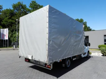 Renault Master skrzynia plandeka 10 palet 165KM 414028 - tyl zabudowy