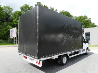 Renault Master skrzynia plandeka 10 palet 165KM 430274 - tyl zabudowy
