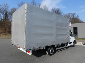 Renault Master skrzynia plandeka 10 palet 165KM 435671 - tyl zabudowy