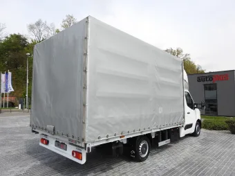 Renault Master skrzynia plandeka 10 palet 165KM 527917 - tyl zabudowy