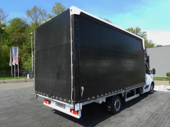 Renault Master skrzynia plandeka 10 palet 165KM 540793 - tyl zabudowy