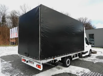 Renault Master skrzynia plandeka 9 palet 165KM 541688 - tyl zabudowy