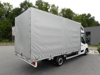 Renault Master skrzynia plandeka 10 palet 165KM 546804 - tyl zabudowy