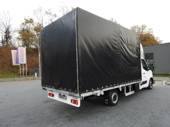Renault Master skrzynia plandeka 10 palet 165KM 549550 - tyl zabudowy