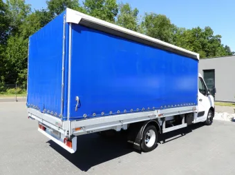 Renault Master skrzynia plandeka 10 palet 165KM 560534 - tyl zabudowy