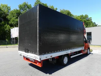 Renault Master skrzynia plandeka 10 palet 165KM 561027 - tyl zabudowy