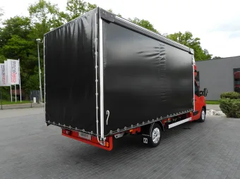 Renault Master skrzynia plandeka 10 palet 165KM 583427 - tyl zabudowy