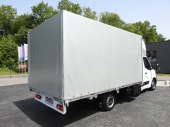 Renault Master skrzynia plandeka 10 palet 165KM 583857 - tyl zabudowy
